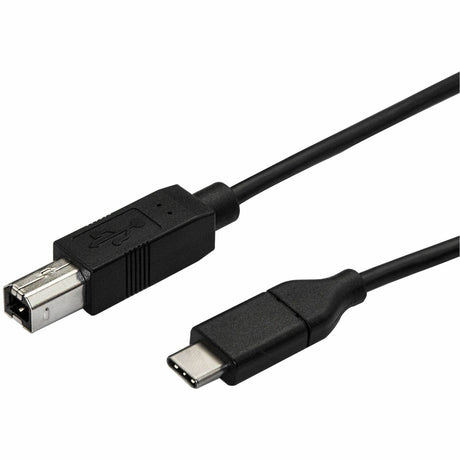 StarTech.com 3m 10 ft USB C to USB B Printer Cable - M/M - USB 2.0 - USB C to USB B Cable - USB C Printer Cable - USB Type C to Type B Cable — USB2CB3M