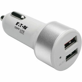 Eaton Tripp Lite Series Dual-Port USB Car Charger for Tablets and Cell Phones with Qualcomm Quick Charge 3.0 Technology — U280-C02-S-QC3