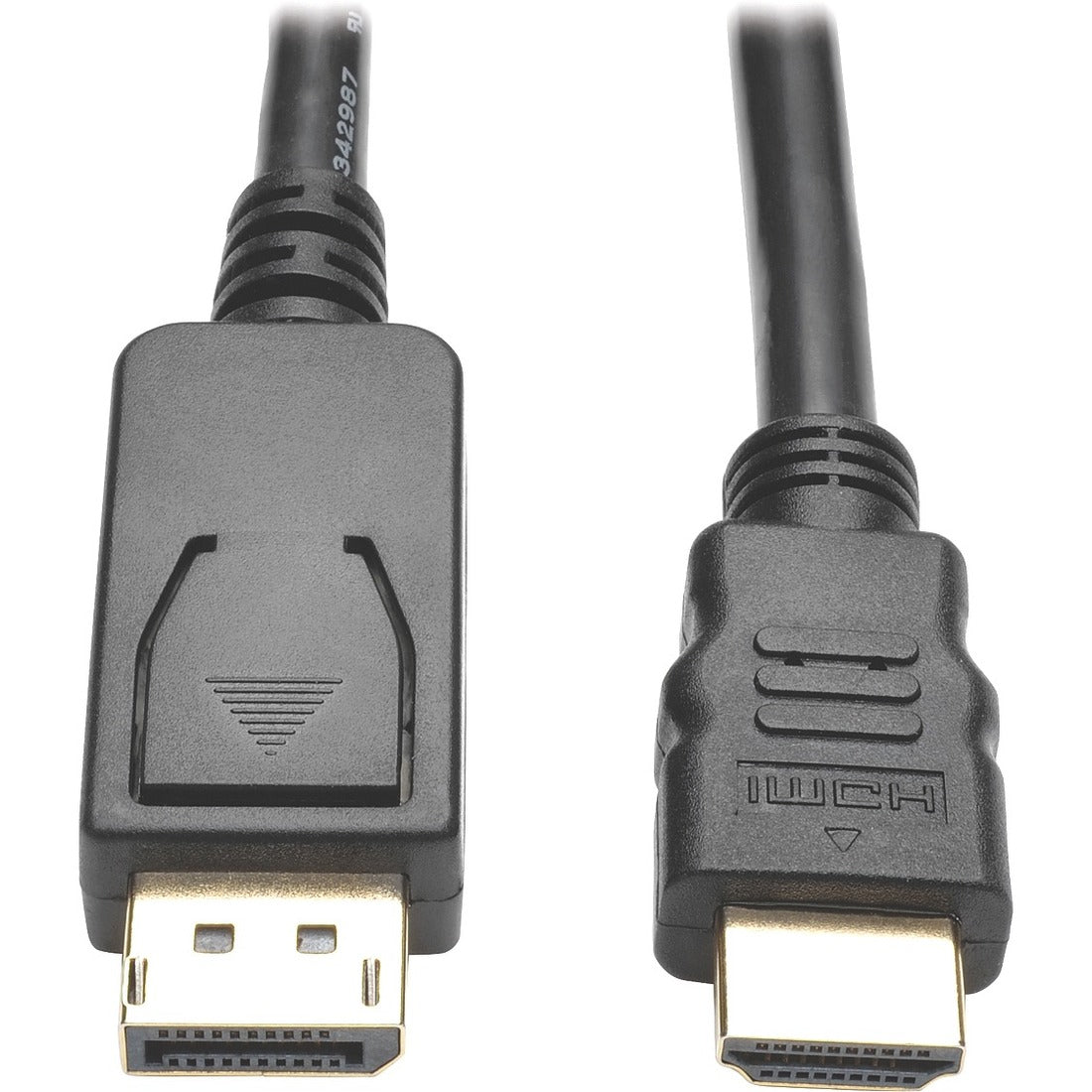 Eaton Tripp Lite Series DisplayPort 1.2 to HDMI Active Adapter Cable (DP with Latches to HDMI M/M), 4K, 6 ft. (1.8 m) — P582-006-V2-ACT