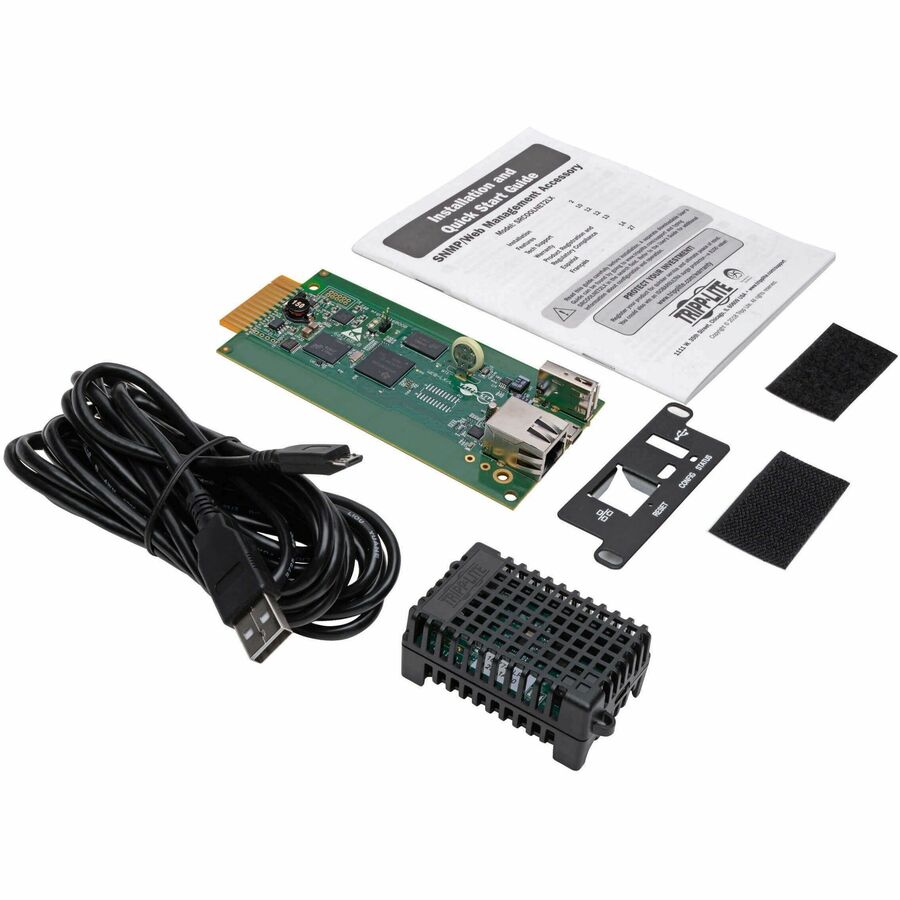 Eaton Tripp Lite Series LX Platform SNMP/Web Interface Module - Remote Cooling Management for Select Models, TAA — SRCOOLNET2LX
