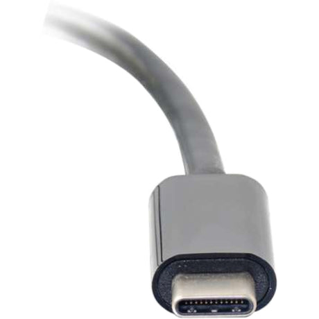 C2G USB-C to Enternet Network Adapter Converter - Type C Male/USB 3.0 to RJ45 - Black — 29826