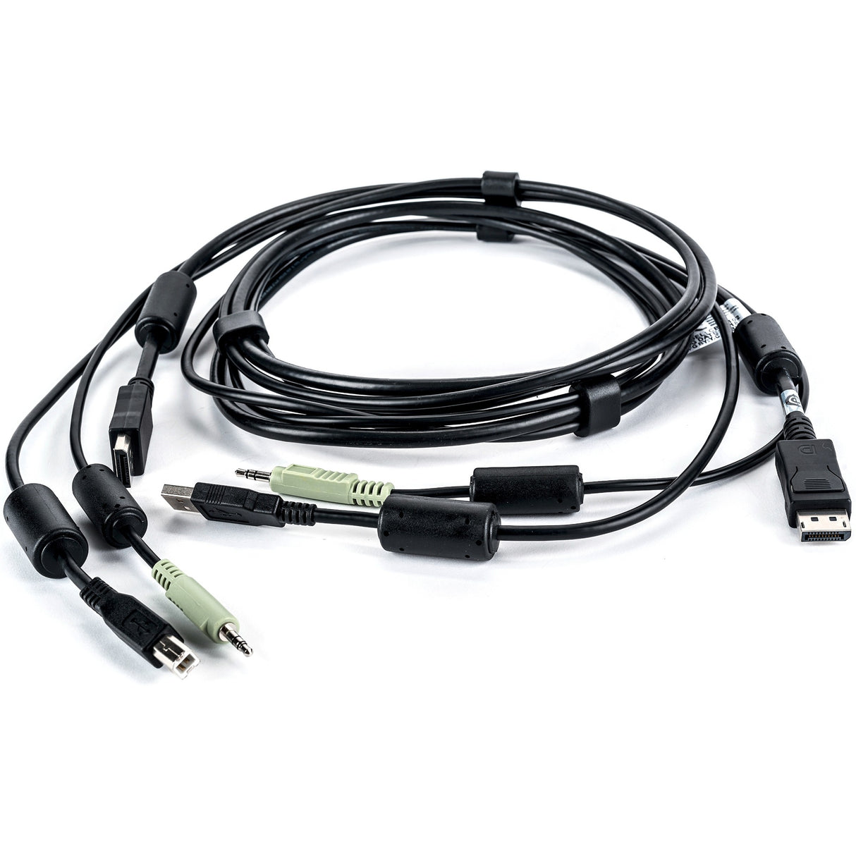 Vertiv Avocent USB Keyboard and Mouse, DisplayPort and Audio Cable, 6 ft. for Vertiv Avocent SV and SC Series Switches — CBL0102