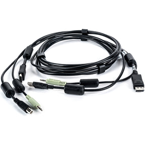 Vertiv Avocent USB Keyboard and Mouse, DisplayPort and Audio Cable, 6 ft. for Vertiv Avocent SV and SC Series Switches — CBL0102