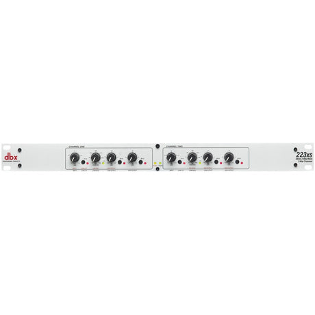 dbx Stereo 2-Way/Mono 3-Way Crossover with XLR Connectors — DBX223XSV