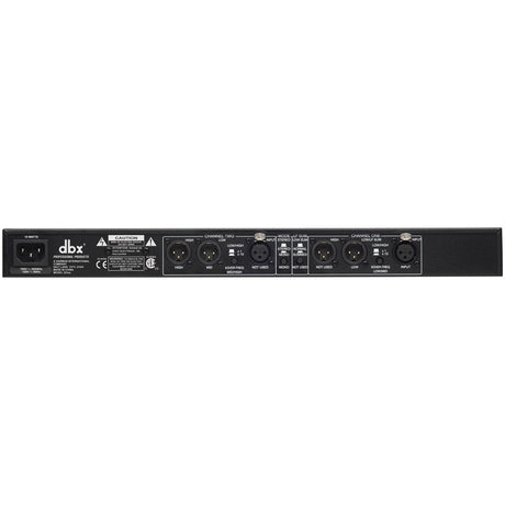dbx Stereo 2-Way/Mono 3-Way Crossover with XLR Connectors — DBX223XSV