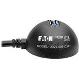 Eaton Tripp Lite Series 1-Port USB 3.0 SuperSpeed Desktop Extension Cable (A M/F), 6 ft. (1.83 m) — U324-006-DSK1