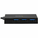 StarTech.com USB C Hub? 4 Port USB-C to USB-A (3x) and USB-C (1x)? Bus Powered USB Hub? USB Type C Hub? Port Expander — HB30C3A1CFB