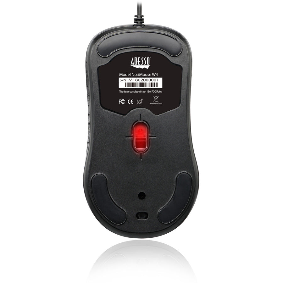 Adesso iMouse W4 Waterproof Antimicrobial Optical Mouse — iMouseW4