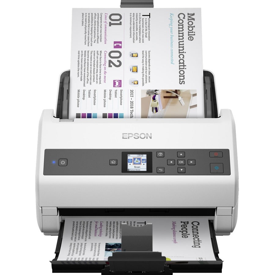 Epson WorkForce DS-870 Sheetfed Scanner - 600 dpi Optical — B11B250201