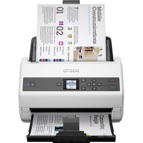 Epson WorkForce DS-870 Sheetfed Scanner - 600 dpi Optical — B11B250201