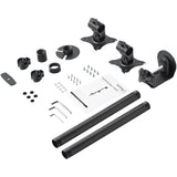 StarTech.com Desk Mount Dual Monitor Mount, Vertical, Steel Dual Monitor Arm, For VESA Mount Monitors up to 27" (22lb/10kg), Adjustable — ARMDUALV