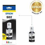 Epson T502, Black Ink Bottle — T502120-S