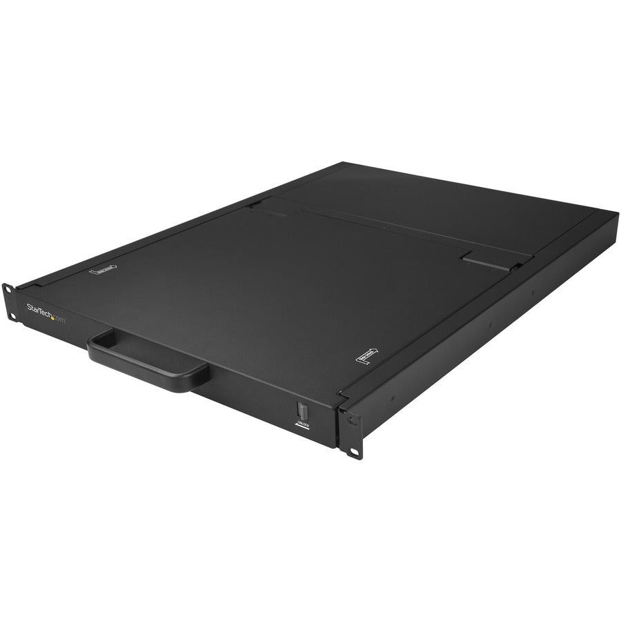 StarTech.com 16 Port Rackmount KVM Console w/ Cables - Integrated KVM Switch w/ 19" LCD - 1U LCD KVM Drawer 50000 MTBF - USB + VGA Support — RKCONS1916K