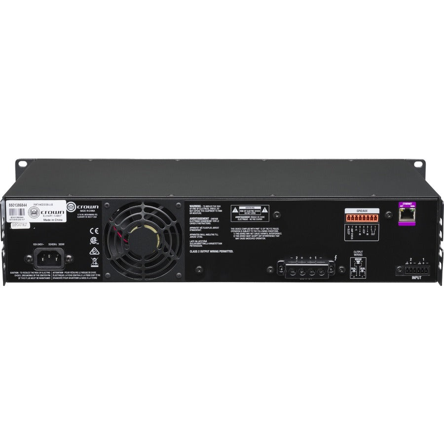 Crown 2|300 Amplifier - 600 W RMS - 2 Channel — NCDI2X300-U-US