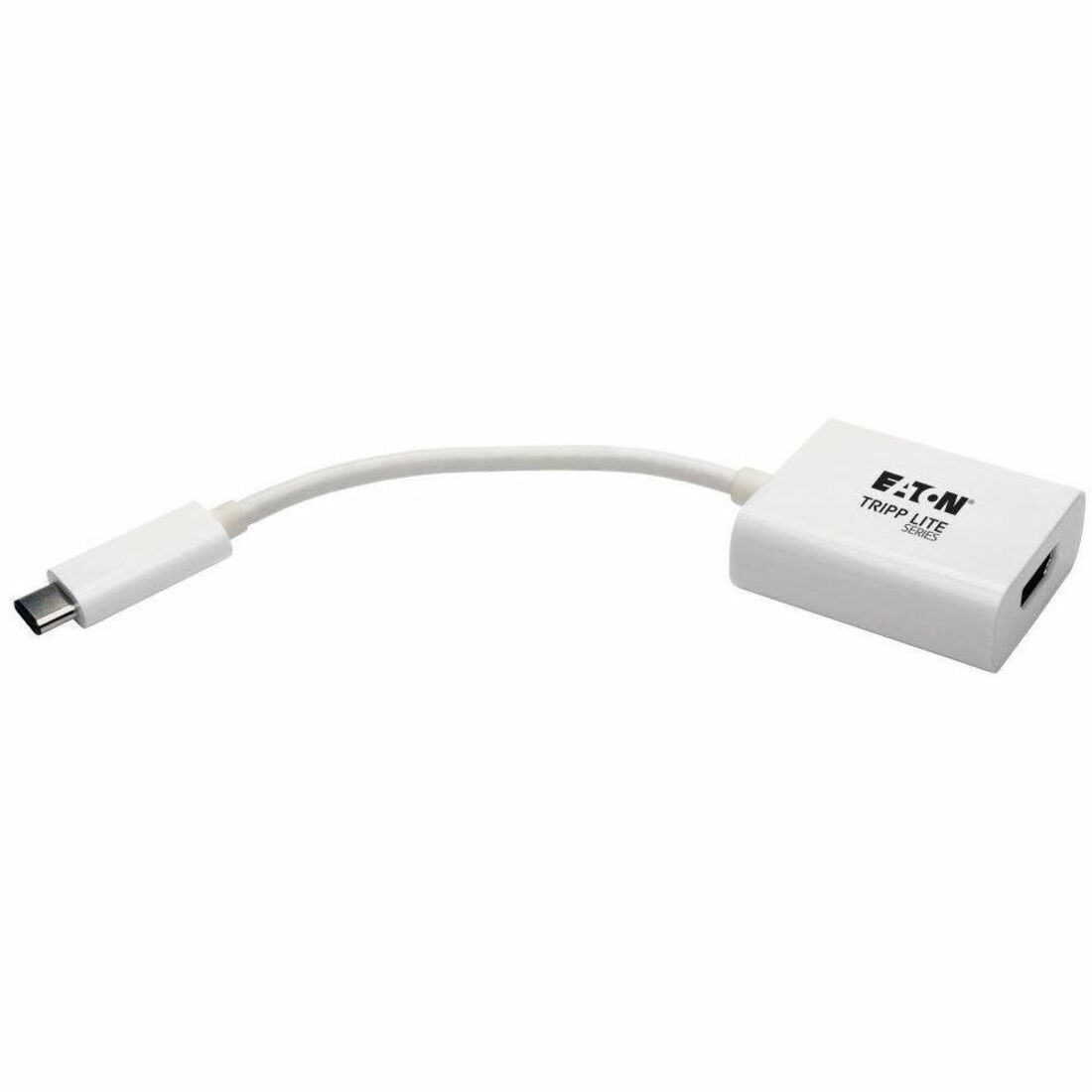 Eaton Tripp Lite Series USB 3.2 Gen1 Type-C to HDMI 4K Adapter with Alternate Mode - DP 1.2, White — U444-06N-HD-AM