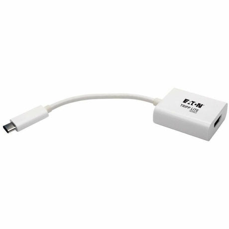 Eaton Tripp Lite Series USB 3.2 Gen1 Type-C to HDMI 4K Adapter with Alternate Mode - DP 1.2, White — U444-06N-HD-AM