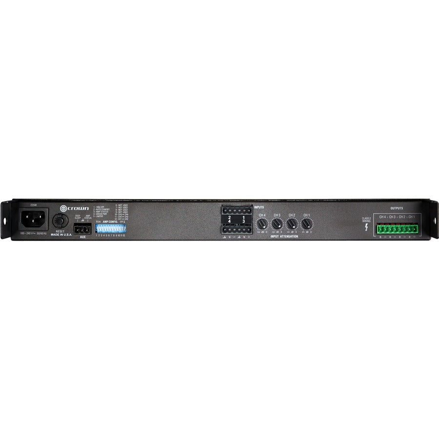 Crown ComTech DriveCore CT 475 Amplifier - 300 W RMS - 4 Channel — NCT475A-U-US