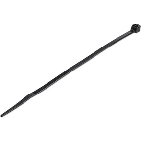 StarTech.com 6"(15cm) Cable Ties, 1-3/8"(39mm) Dia, 40lb(18kg) Tensile Strength, Nylon Self Locking Zip Ties, UL Listed, 100 Pack, Black — CBMZT6B