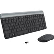 Logitech MK470 Slim Wireless Keyboard and Mouse Combo - Modern Compact Layout, Ultra Quiet - Graphite — 920-009437