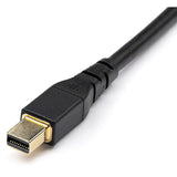 StarTech.com 6ft 2m VESA Certified Mini DisplayPort to DisplayPort 1.4 Cable, 8K 60Hz HBR3 HDR, Super UHD 4K 120Hz, mDP to DP Slim Cord — DP14MDPMM2MB