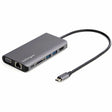 StarTech.com USB C Multiport Adapter - USB-C Mini Travel Dock w/ 4K HDMI or 1080p VGA - 100W PD Pass-Through, 3x USB, SD, GbE, Audio — DKT30CHVAUSP