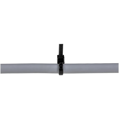 StarTech.com 4"(10cm) Cable Ties, 7/8"(22mm) Dia, 18lb(8kg) Tensile Strength, Nylon Self Locking Zip Ties, UL Listed, 100 Pack, Black — CBMZT4B
