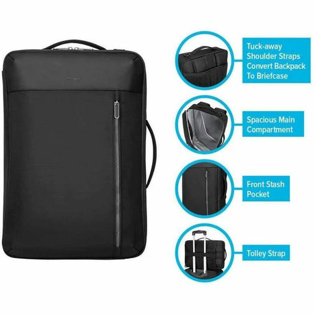 Targus Urban TBB595GL Carrying Case (Backpack) for 15.6" Notebook - Black — TBB595GL