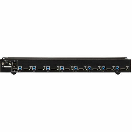 Eaton Tripp Lite Series 8-Port DisplayPort/USB KVM Switch with Audio/Video and USB Peripheral Sharing, 4K 60 Hz, 1U Rack-Mount, TAA — B024-DPU08