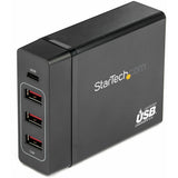 StarTech.com USB-C Charging Station, 72W, 1x USB-C + 3x USB-A, Portable Charger with PD, Laptop Replacement Charger, USB-C Power Adapter — DCH1C3A