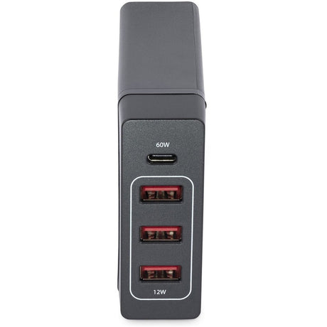 StarTech.com USB-C Charging Station, 72W, 1x USB-C + 3x USB-A, Portable Charger with PD, Laptop Replacement Charger, USB-C Power Adapter — DCH1C3A