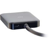 C2G 4K DisplayPort to Dual DisplayPort MST Hub - DisplayPort 1.2 to DisplayPort Splitter - M/F — 54291