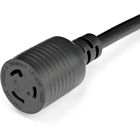 StarTech.com 1ft (30cm) Heavy Duty Extension Cord, NEMA L5-20R to NEMA 5-20P Extension Cord, 20A 125V, 12AWG, Heavy Gauge Power Cable — PAC520PLR1