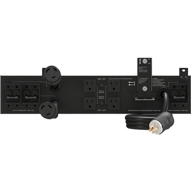 Vertiv Liebert POD PD5 - (2) NEMA L6-30R| (4) NEMA 5-15/20R| UPS Maintenance Bypass for GXT5 (PD5-003) — PD5-003