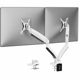 SIIG Dual Monitor Aluminum Heavy Duty Desk Mount with USB and Audio Ports — CE-MT3211-S1