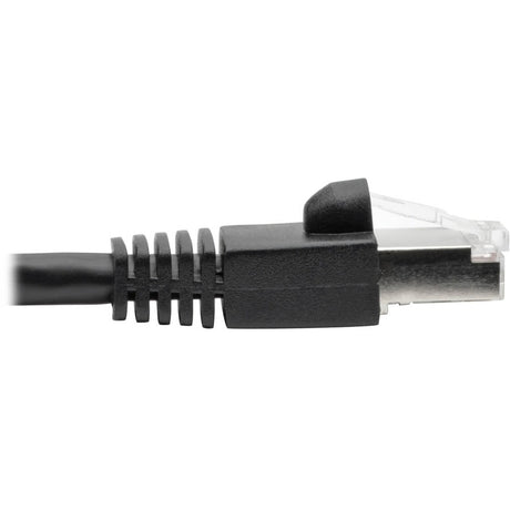 Eaton Tripp Lite Series Cat6a 10G Snagless Shielded STP Ethernet Cable (RJ45 M/M), PoE, Black, 2 ft. (0.61 m) — N262-002-BK
