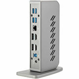 StarTech.com USB-C USB-A Dock - Hybrid Universal USB 3.0 Laptop Docking Station - Dual Monitor 4K 60Hz HDMI/DisplayPort - 6xUSB Type-A/GbE — DK30A2DHU