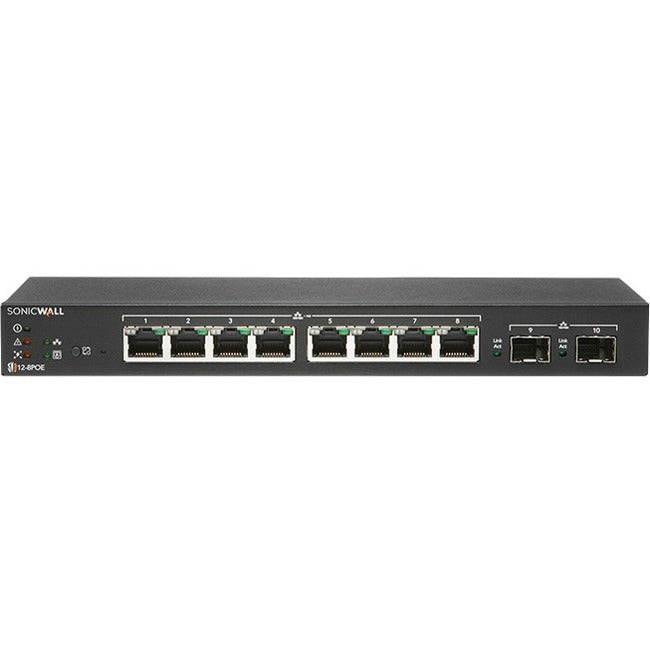 SonicWall Switch SWS12-8POE — 02-SSC-2463