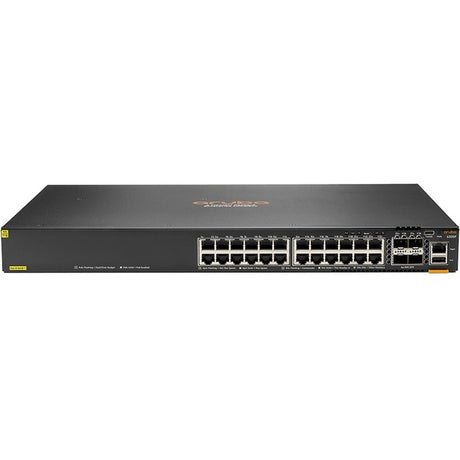 HPE 6300F 24-port 1GbE Class 4 PoE and 4-port SFP56 Switch — JL666A#ABA