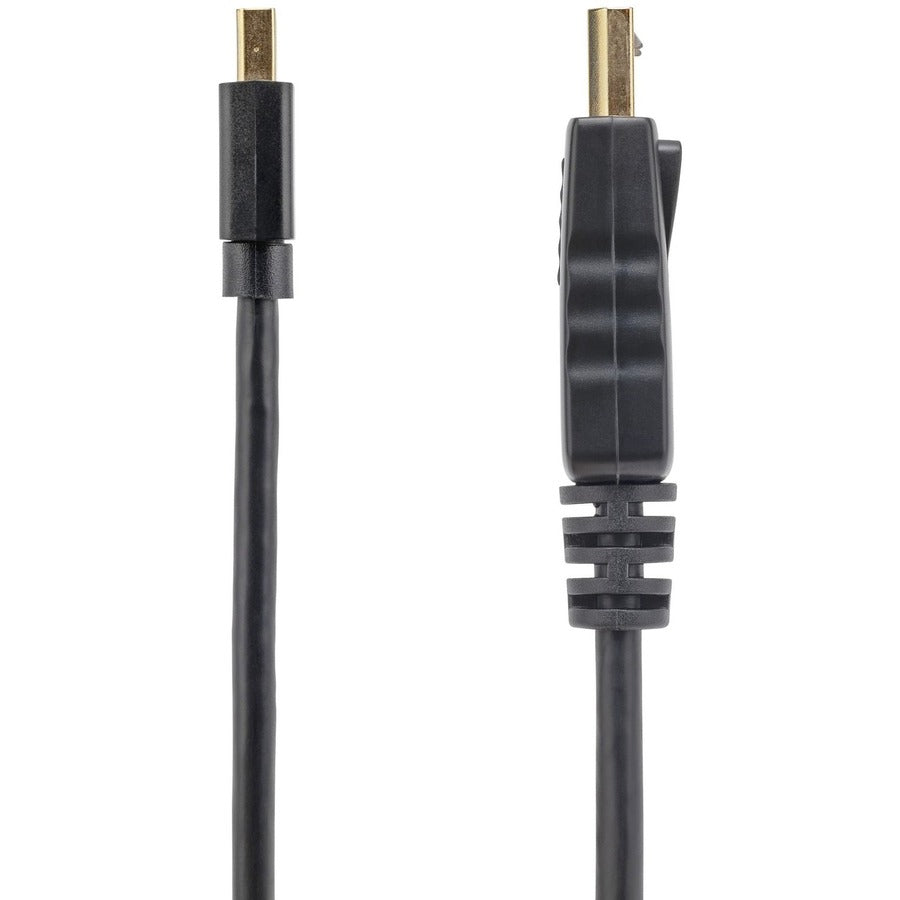 StarTech.com 6ft Mini DisplayPort to DisplayPort 1.2 Cable, 10 Pack, 4K x 2K mDP to DisplayPort Adapter Cable, Mini DP to DP Cord — MDP2DPMM610PK