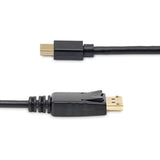 StarTech.com 6ft Mini DisplayPort to DisplayPort 1.2 Cable, 10 Pack, 4K x 2K mDP to DisplayPort Adapter Cable, Mini DP to DP Cord — MDP2DPMM610PK