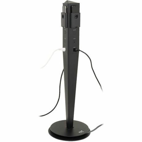 Eaton Tripp Lite Series Safe-IT 5-Port Mobile Power Tower and USB Charging Station - USB-C 60W, 4x USB-A, 6x 5-15R, Wireless Charging, 1000 Joules, 10 ft. Cord, Antimicrobial Protection — TLM610CPAM