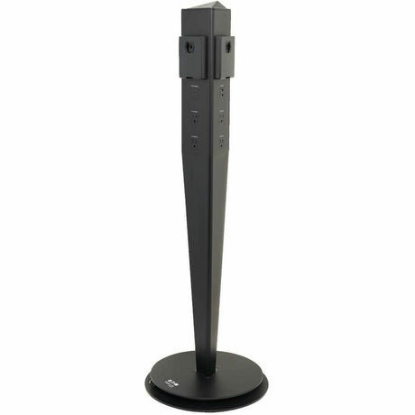 Eaton Tripp Lite Series Safe-IT 5-Port Mobile Power Tower and USB Charging Station - USB-C 60W, 4x USB-A, 6x 5-15R, Wireless Charging, 1000 Joules, 10 ft. Cord, Antimicrobial Protection — TLM610CPAM