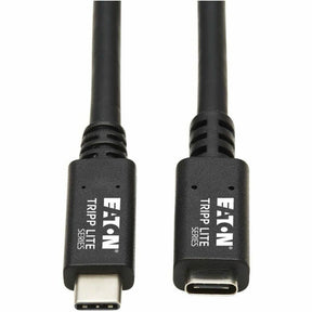 Eaton Tripp Lite Series USB-C Extension Cable (M/F) - USB 3.2 Gen 1 (5 Gbps), Thunderbolt 3 Compatible, Black, 6 ft. (1.83 m) — U421-006