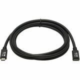Eaton Tripp Lite Series USB-C Extension Cable (M/F) - USB 3.2 Gen 1 (5 Gbps), Thunderbolt 3 Compatible, Black, 6 ft. (1.83 m) — U421-006