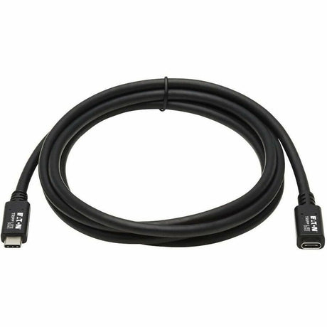 Eaton Tripp Lite Series USB-C Extension Cable (M/F) - USB 3.2 Gen 1 (5 Gbps), Thunderbolt 3 Compatible, Black, 6 ft. (1.83 m) — U421-006