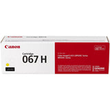 Canon 067 Original High Yield Laser Toner Cartridge - Yellow - 1 Each — 5103C001
