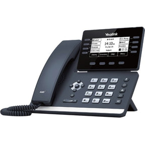 Yealink SIP-T53 IP Phone - Corded - Corded - Wall Mountable, Desktop - Classic Gray — 1301086