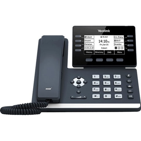 Yealink SIP-T53 IP Phone - Corded - Corded - Wall Mountable, Desktop - Classic Gray — 1301086