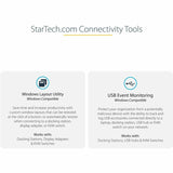 StarTech.com USB C Multiport Adapter, USB-C to HDMI 4K, 100W PD Pass-Through, USB 3.0 Hub 5Gbps (1xC/1xA), USB-C Mini Dock/Travel Dock — CDP2HDUACP2