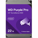WD Purple Pro WD221PURP 22 TB Hard Drive - 3.5" Internal - SATA (SATA/600) - Conventional Magnetic Recording (CMR) Method — WD221PURP